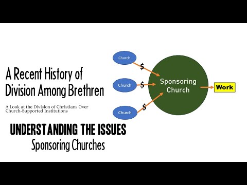 A Recent History of Division Among Brethren: Sponsoring Church